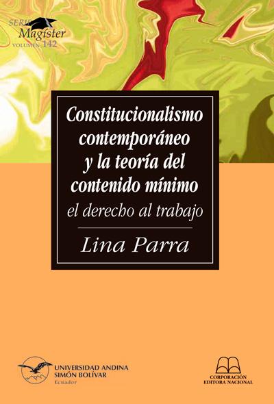Portada de constitucionalismo contemporaneo