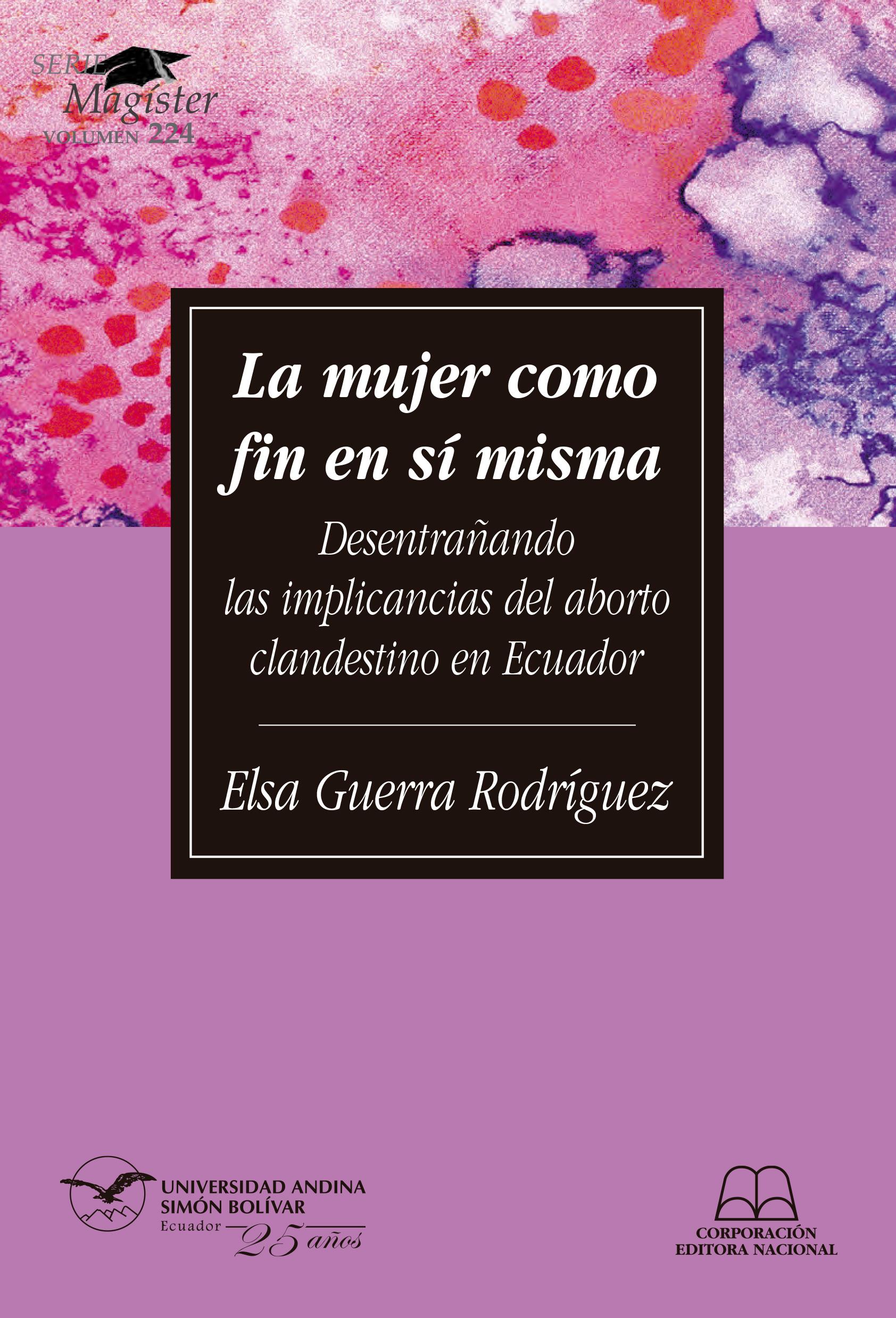 Portada de la mujer como fin