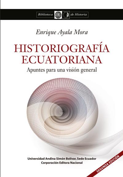 Portada de historiografía ecuatoriana