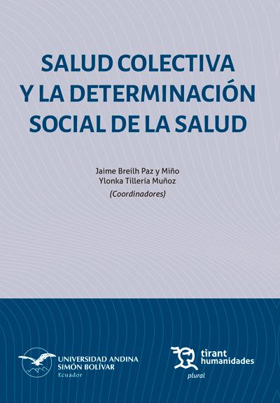 Portada de la Salud colectiva y la determinación social de la salud